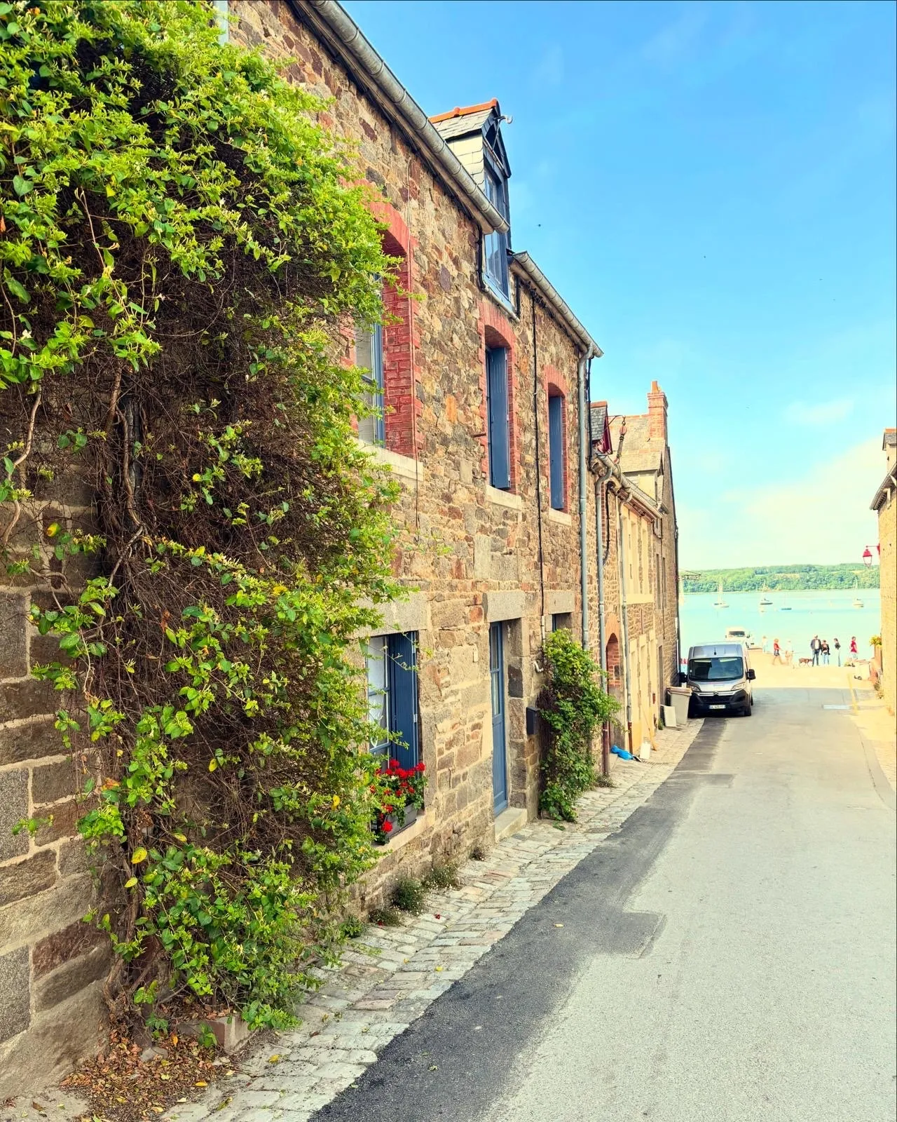 Streets of Saint-Suliac - France