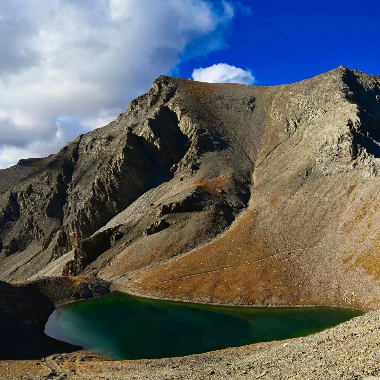 Lac de la Petit Cayolle - France