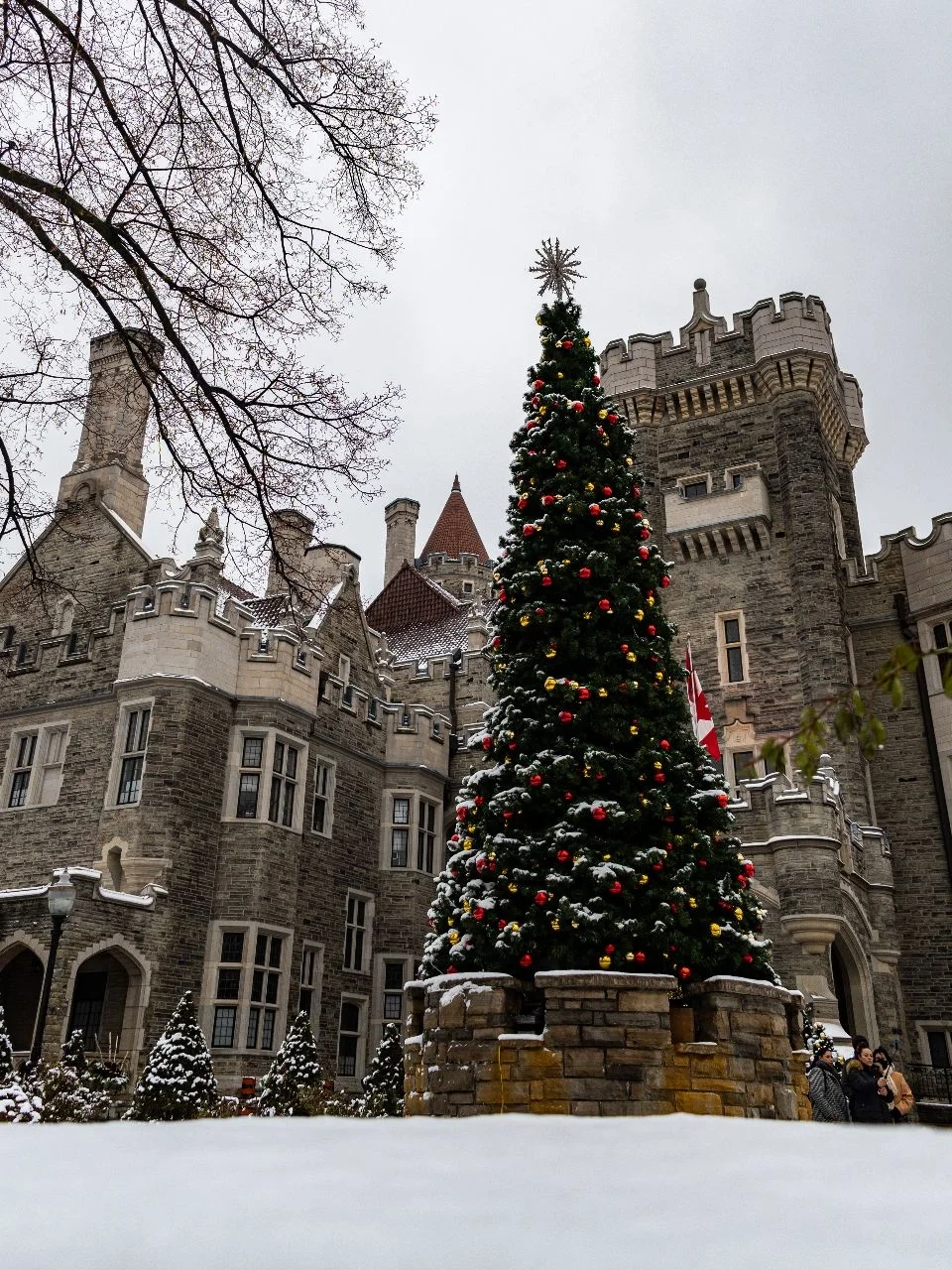 Casa Loma - From Austin Terrace, Canada