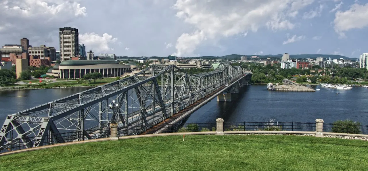 Alexandra Bridge - From Nepean Point, Canada