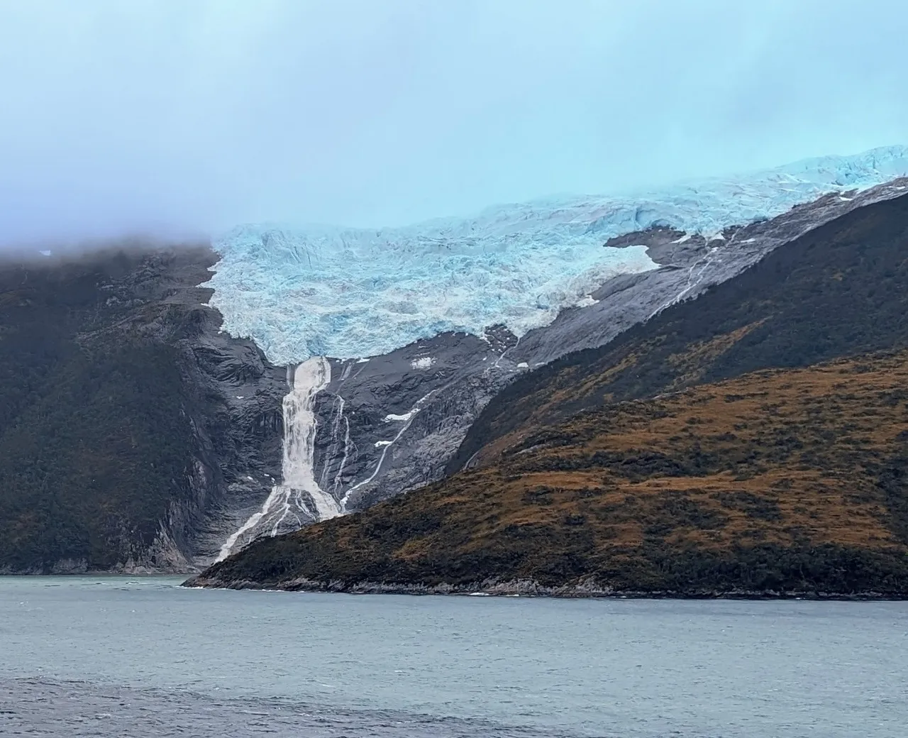 Glacier near "Glaciar Alemania" - Chile