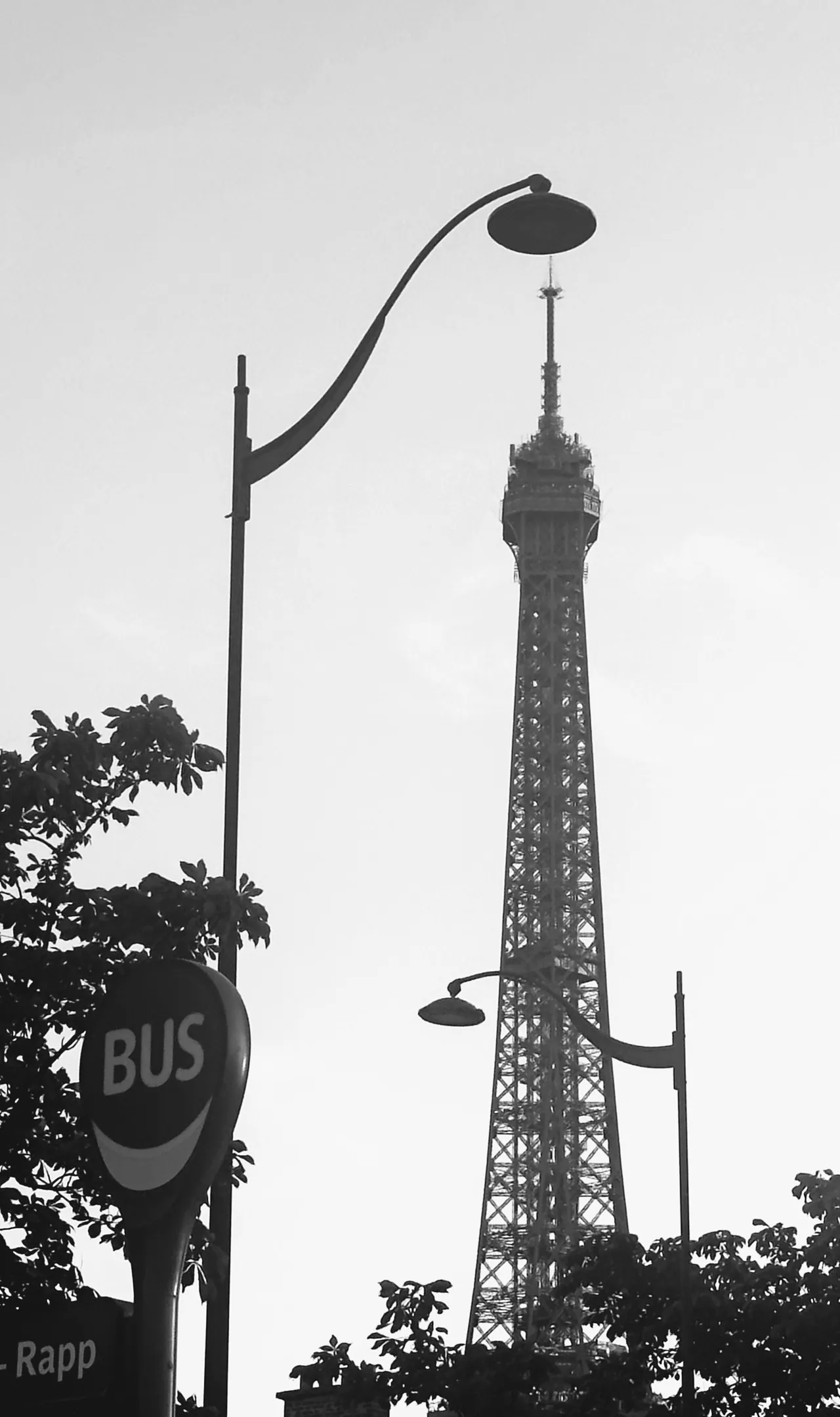 Tour Eiffel - Da Avenue Rapp, France