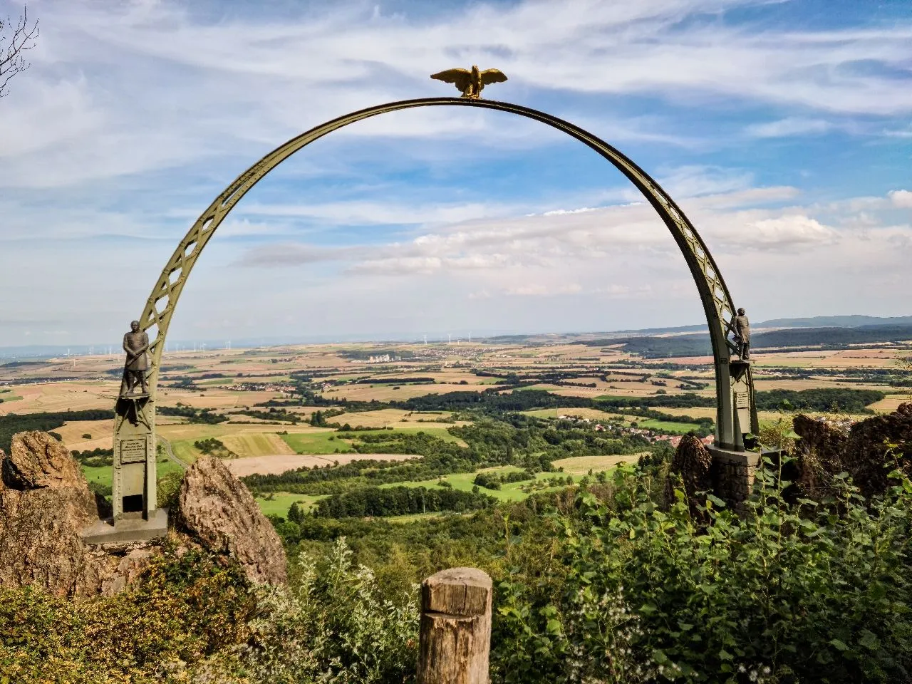 Adlerbogen - Von Gleitschirmfluggelände Adlerbogen, Germany