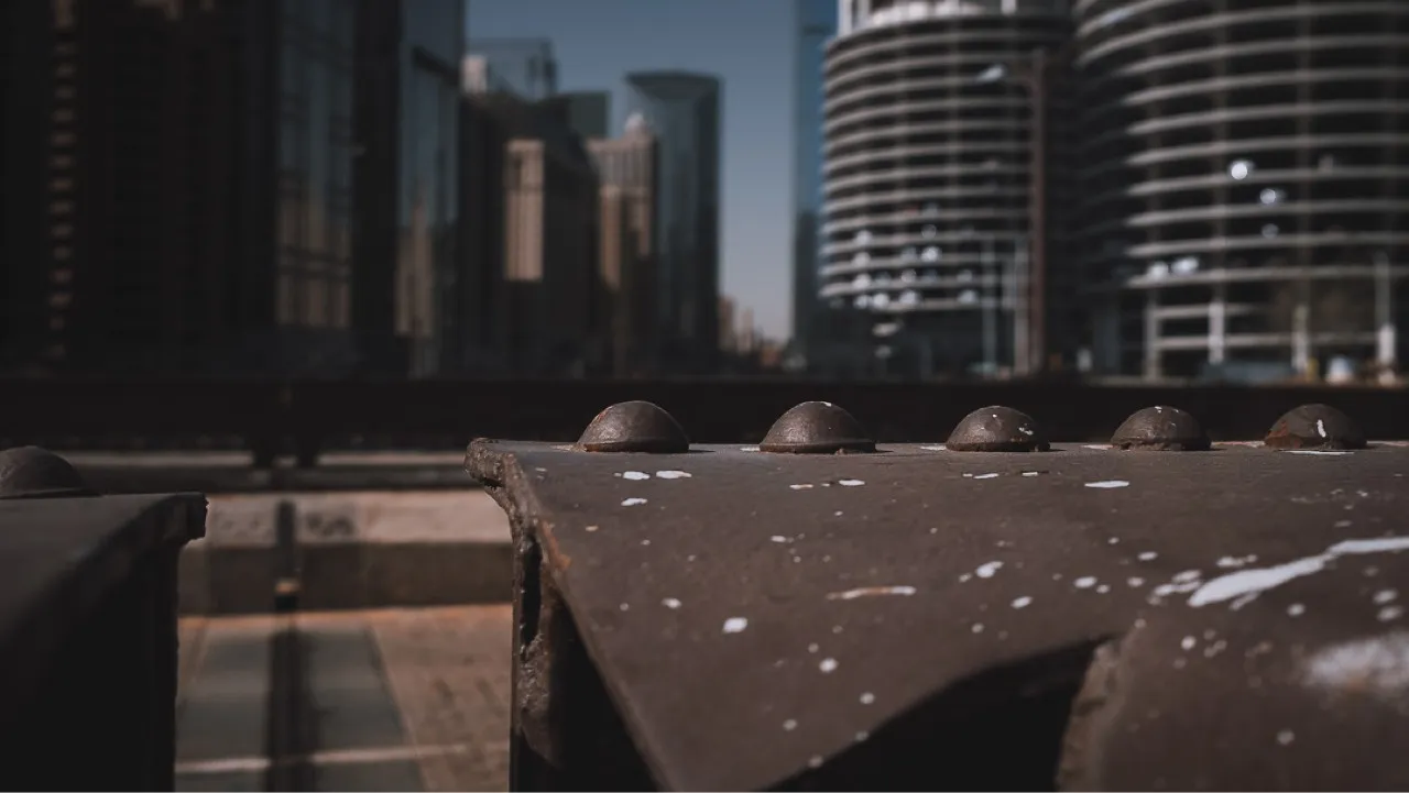 Corncob Towers (Marina City) - Dari Wabash Ave Bridge, United States