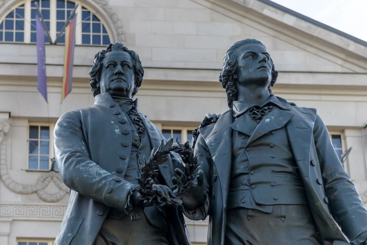 Goethe-Schiller-Denkmal - Germany