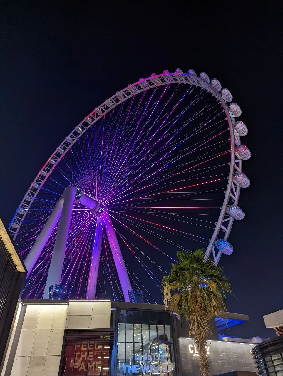 Dubai Flyer - From Below, United Arab Emirates