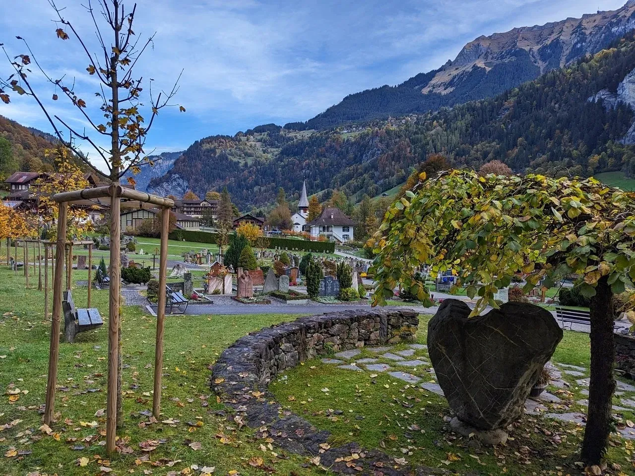 Cimetière de Lauterbrunnen - Switzerland