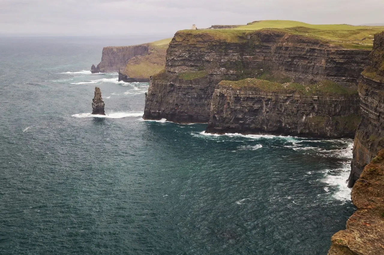 Cliffs of Moher - From Cliffs of Moher South Viewpoint, Ireland