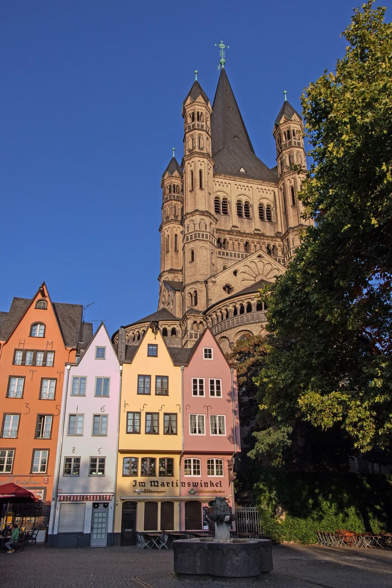 Great St. Martin Church - 来自 Frankenwerft, Germany