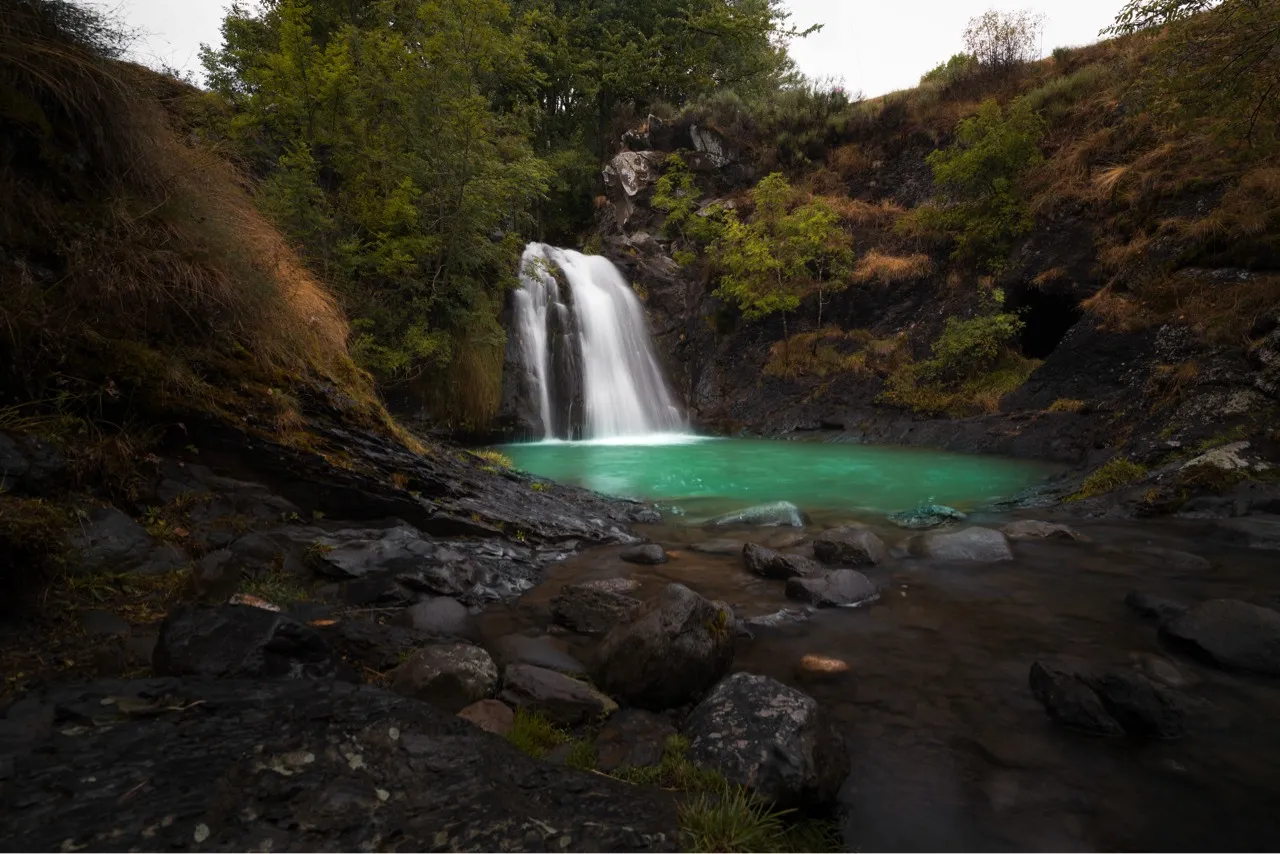 Cascada El Saltón - Desde Redipuertas, Spain