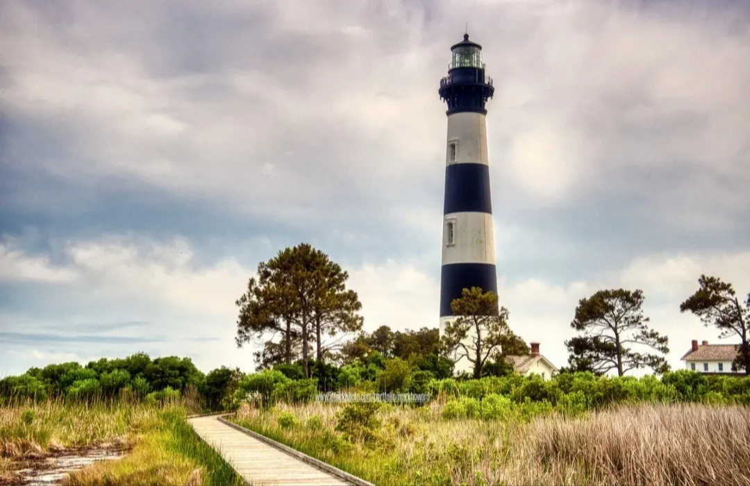 Bodie Island Lighthouse - De North side, United States