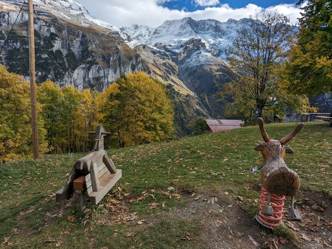 Spielplatz Gimmelwald - Switzerland