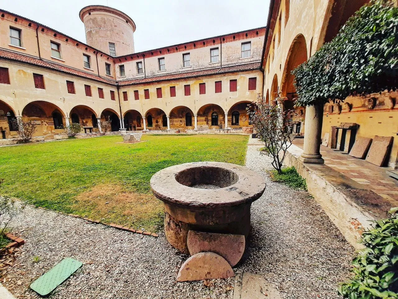 Museo Civico di Bassano - Od Curtyard, Italy
