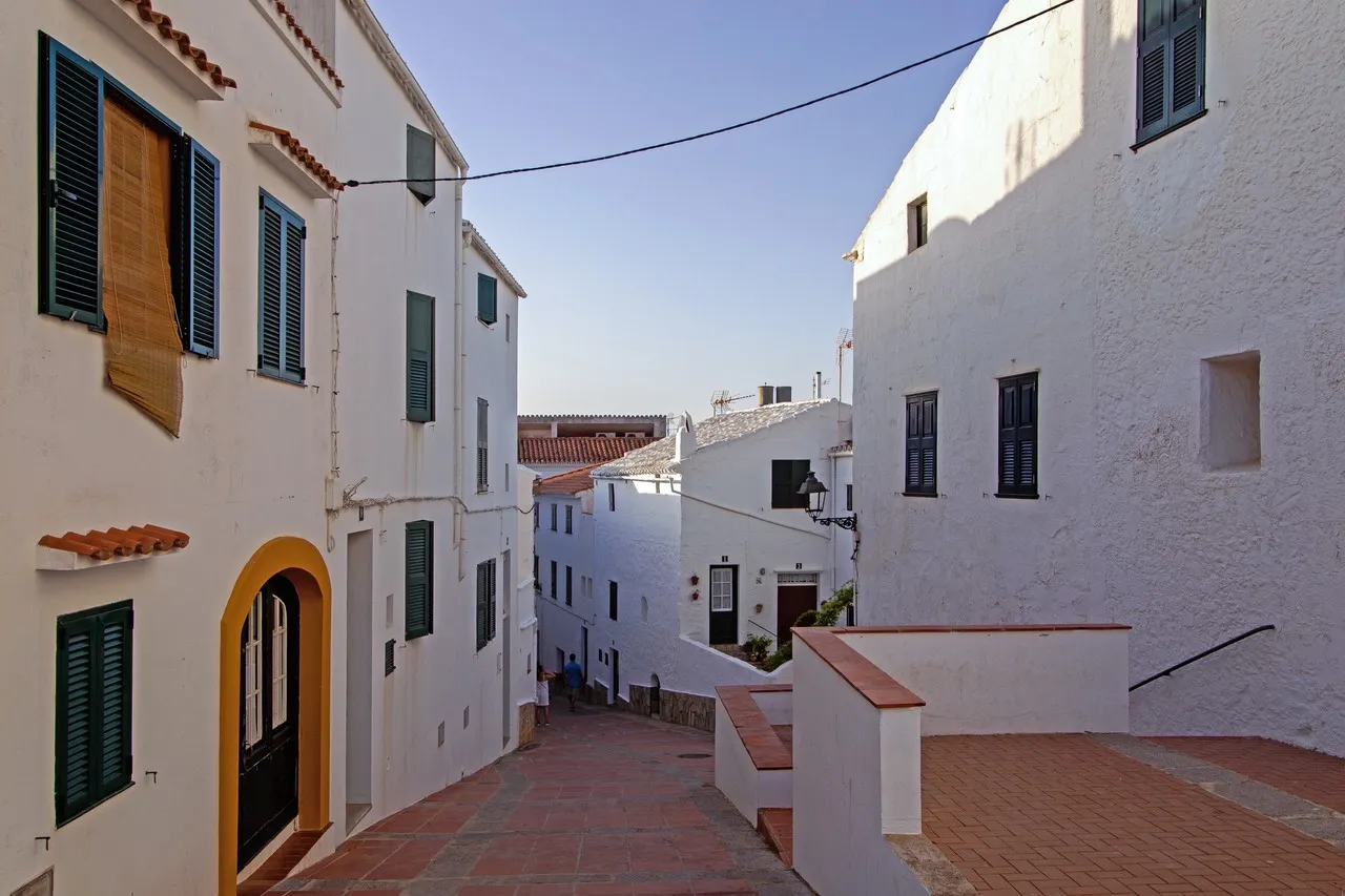 Es Mercadal's Streets - Spain