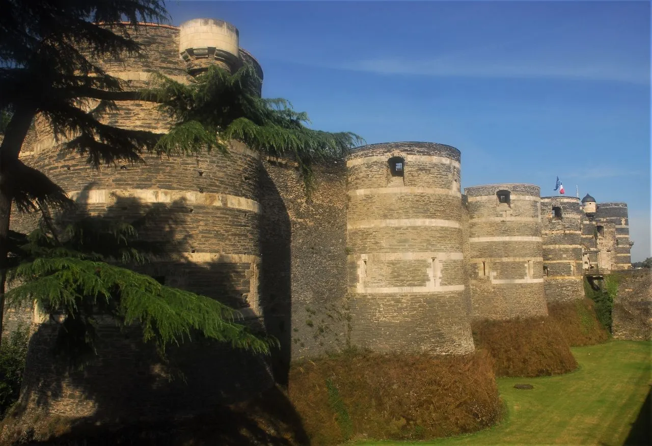 Château d'Angers - From Promenade du Bout du Monde, France