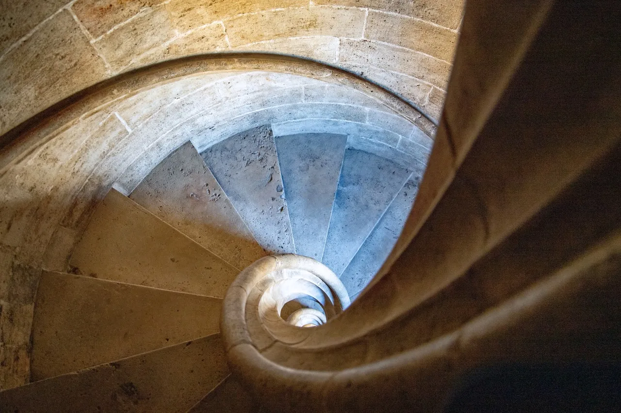 La Lonja de la Seda de Valencia - From Stairs, Spain