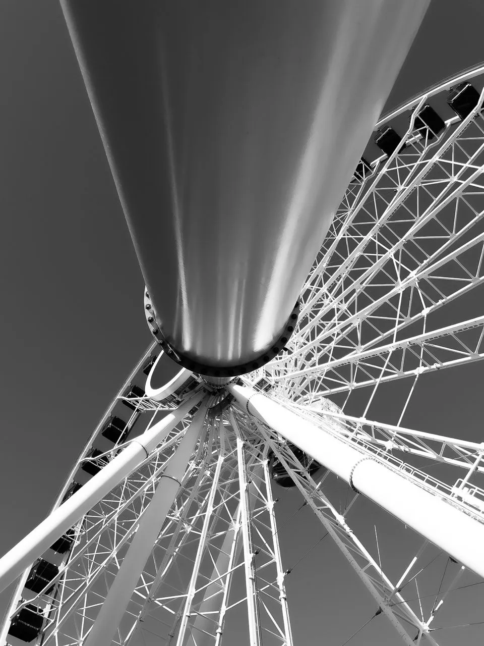 Navy Pier ferris wheel - Desde Base, United States