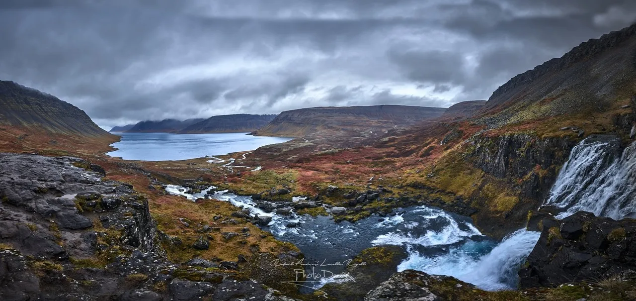 Dynjandisá - Desde Hæstahjallafoss, Iceland