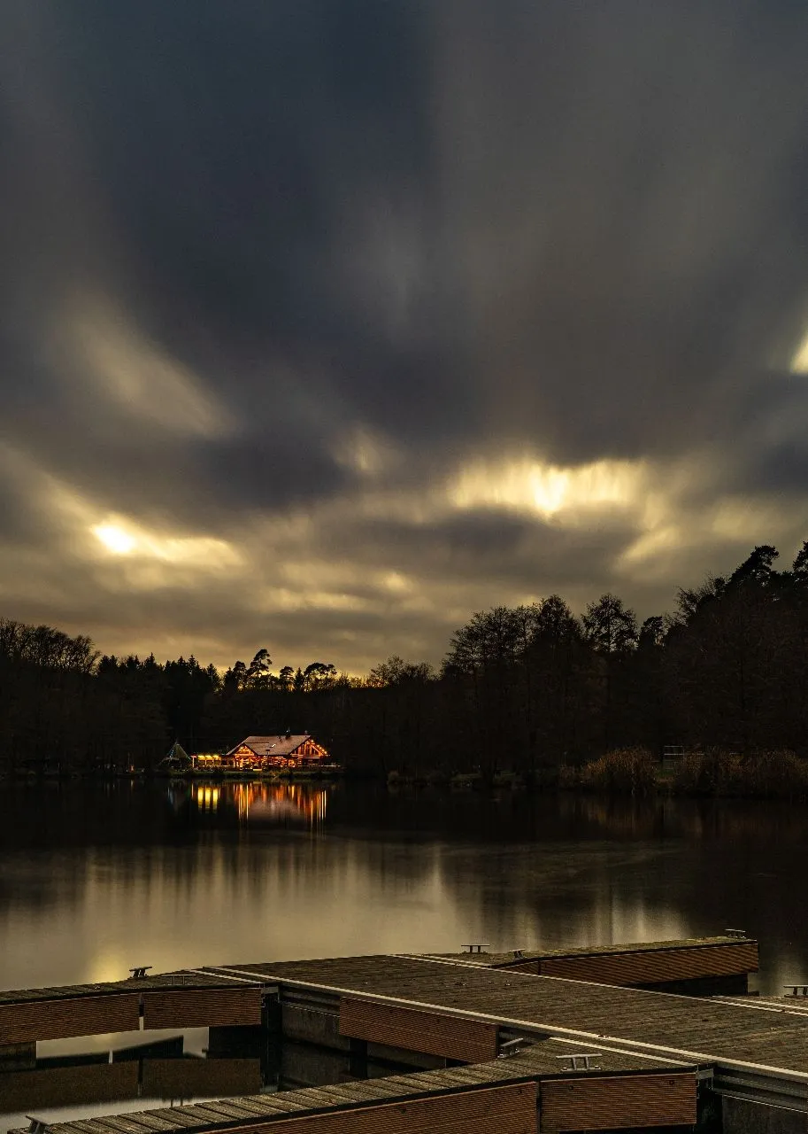 Brückweiher See Jägersburg - Von Hotel, Germany