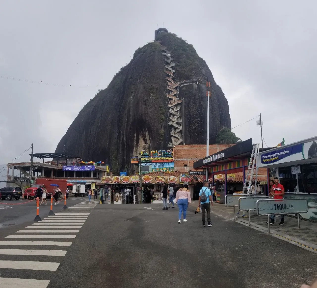 El Peñón de Guatapé - From Souvenir Area, Colombia