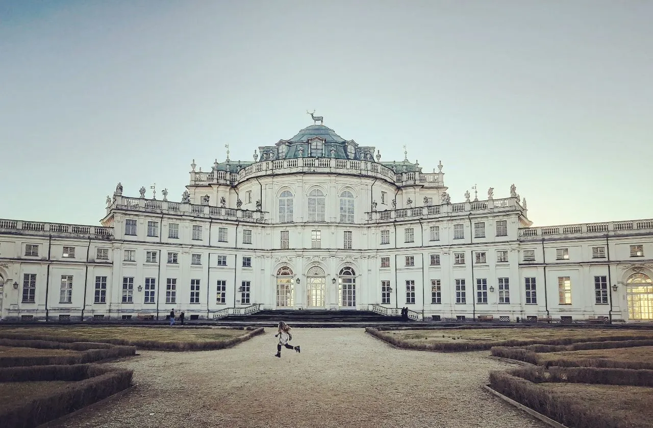 Palazzina di Caccia di Stupinigi - From Courtyard, Italy
