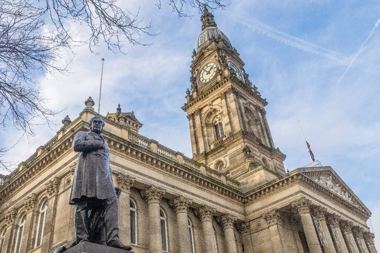 Bolton Townhall - From Victoria Square, United Kingdom