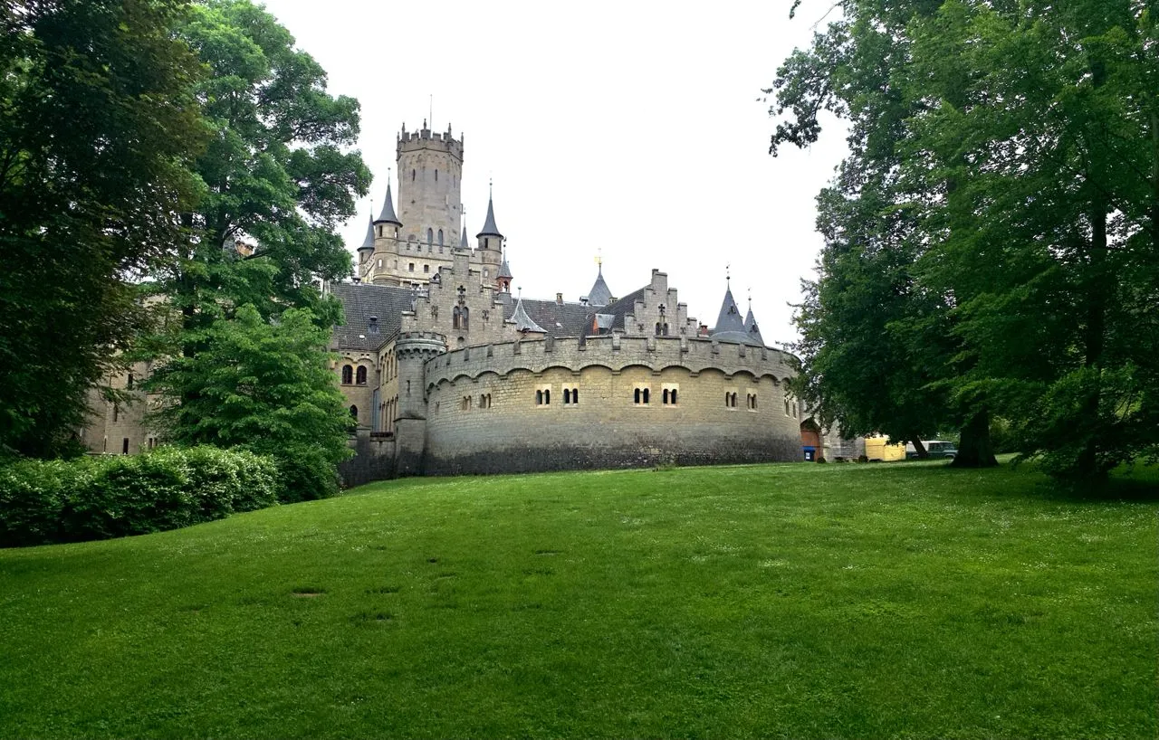 Marienburg Castle - から Trail, Germany