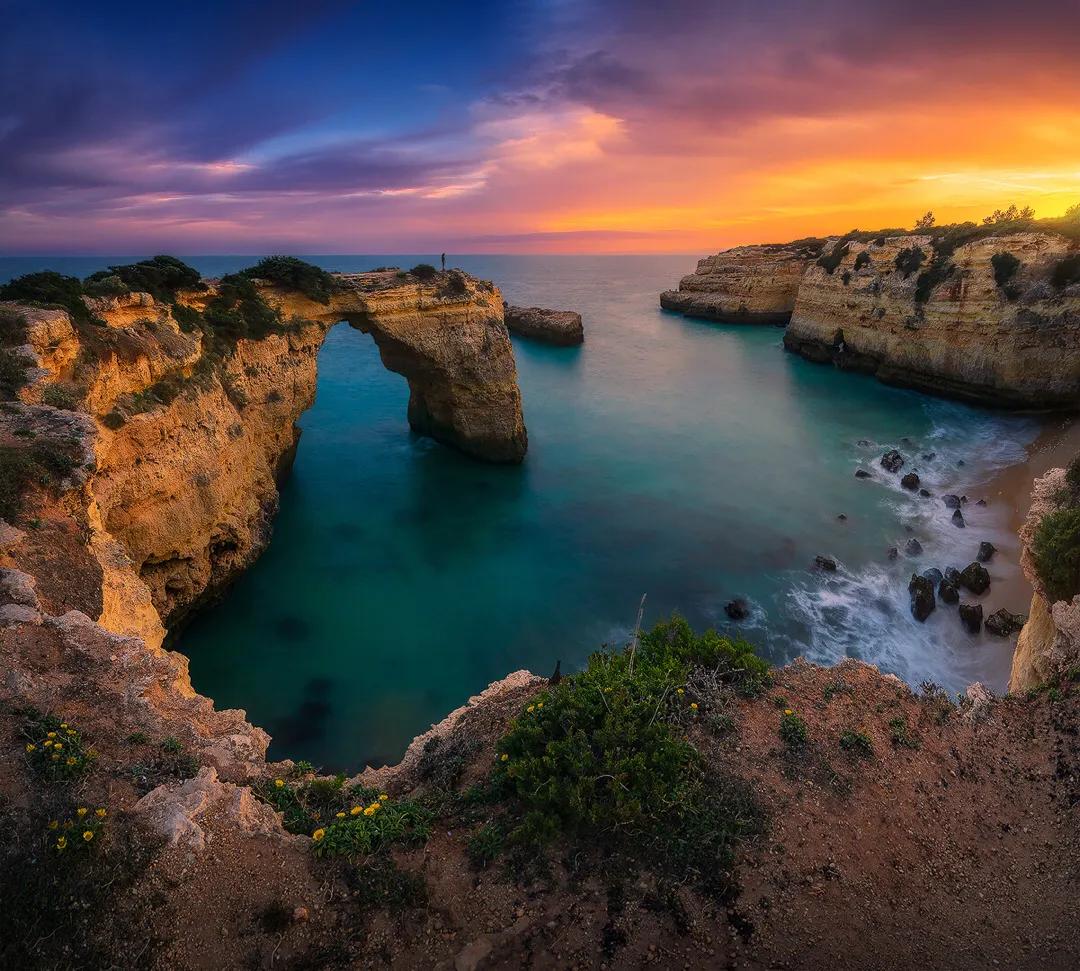 Arco de Albandeira - Von Cliff, Portugal