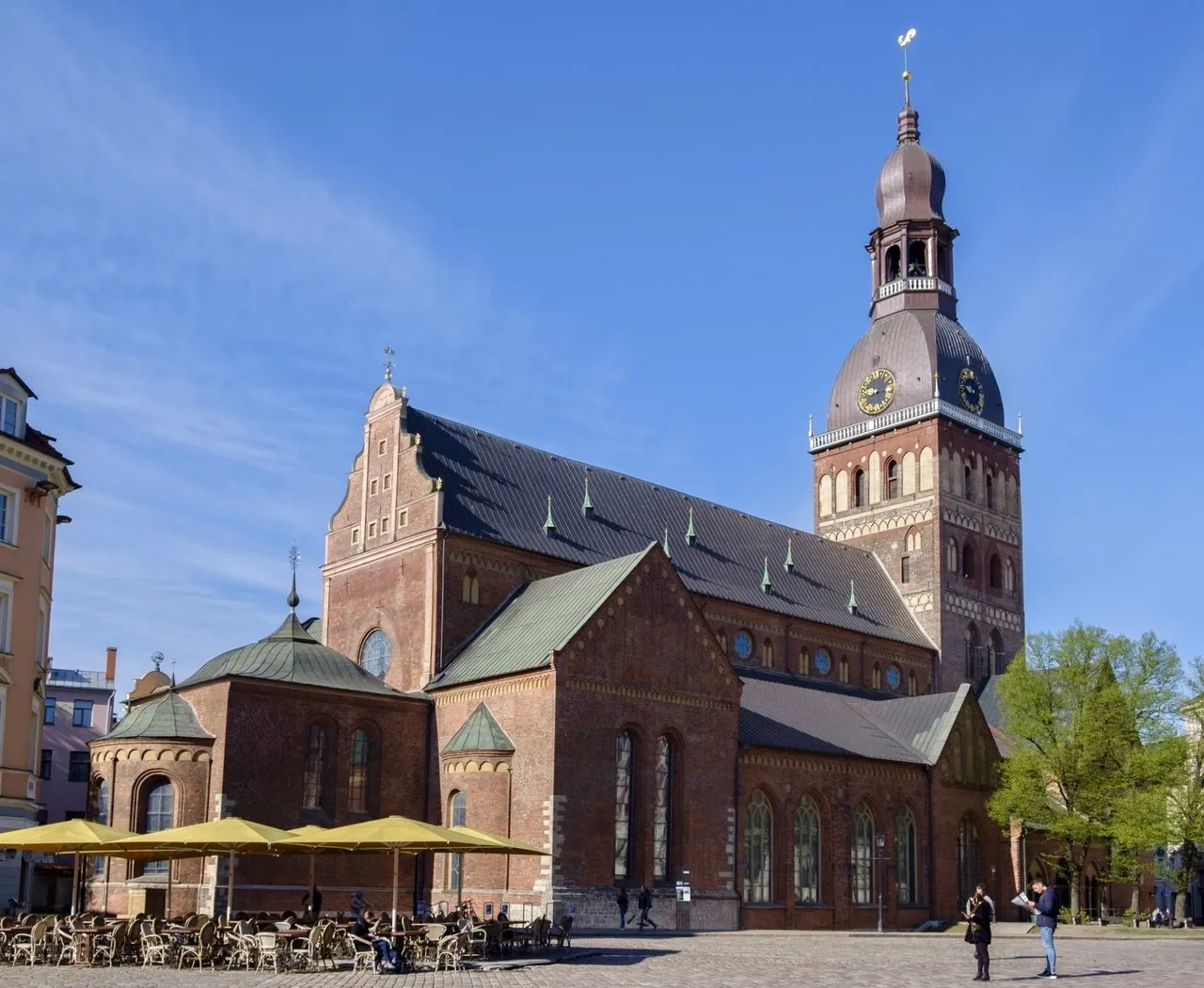 Riga Cathedral - Frá Dome Square, Latvia
