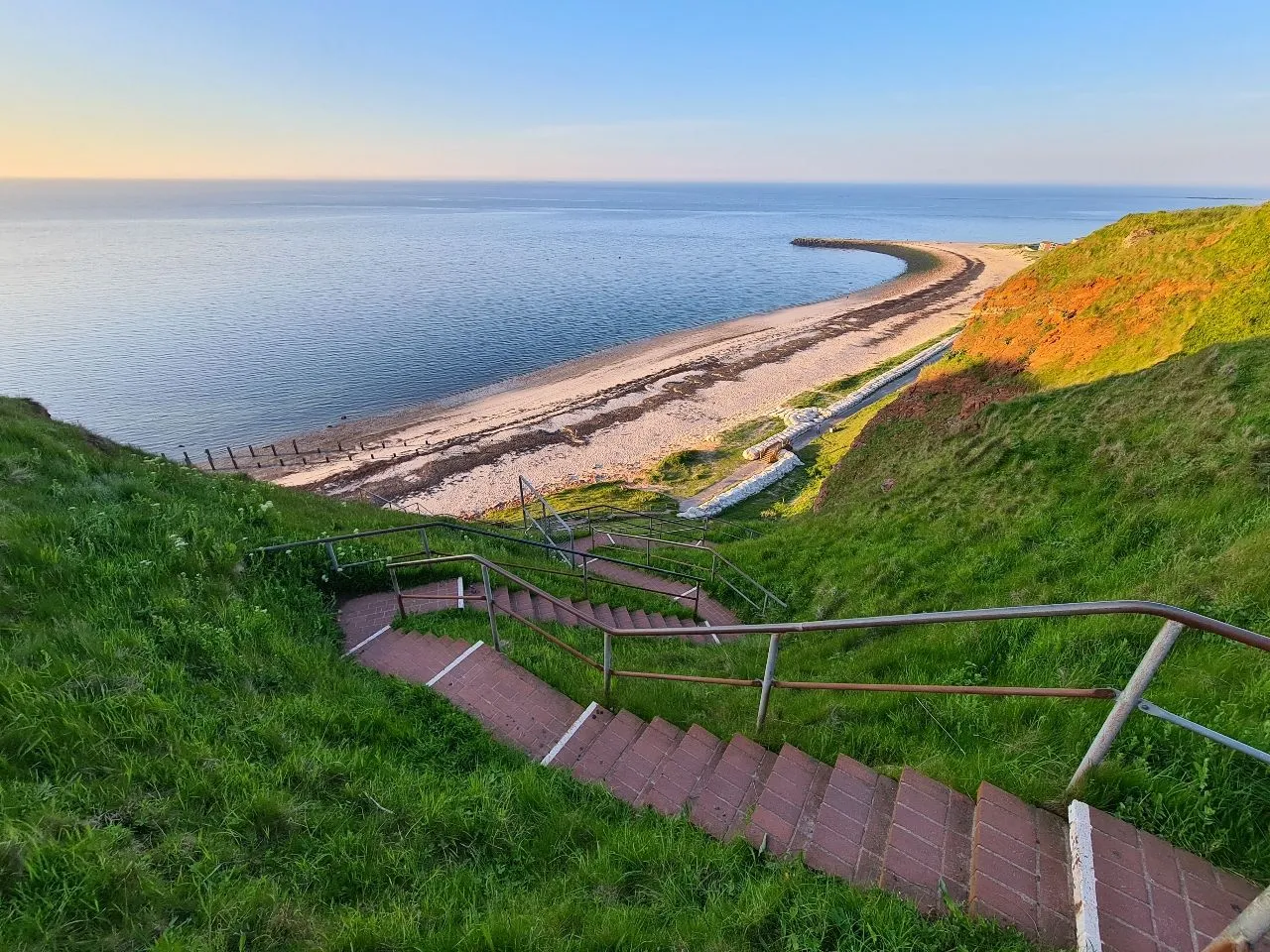 Treppe "Jägerstieg" zum Nordstrand - From Klippenrandweg, Germany