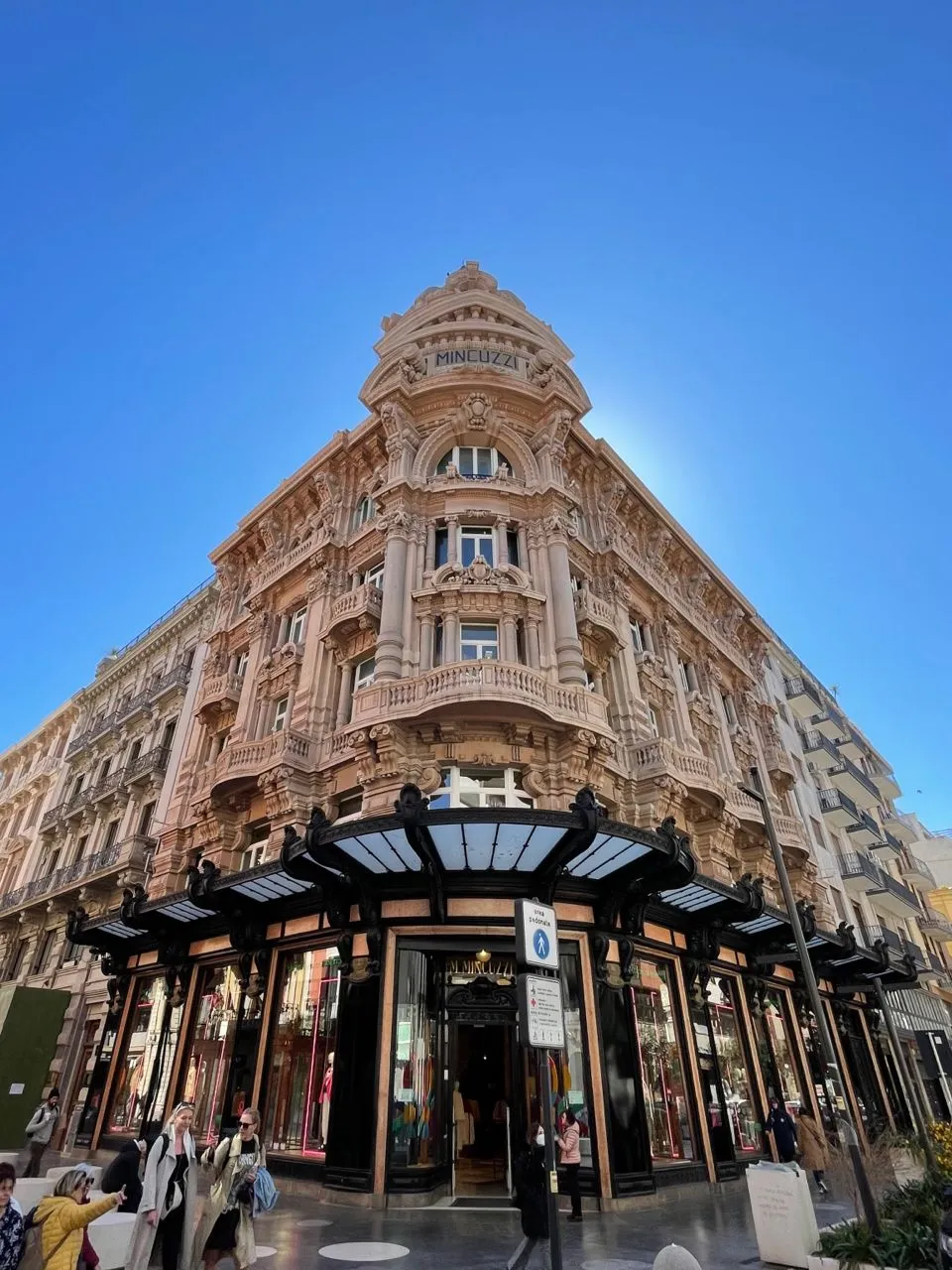 Palazo Mincuzzi - From Via Sparano da Bari, Italy