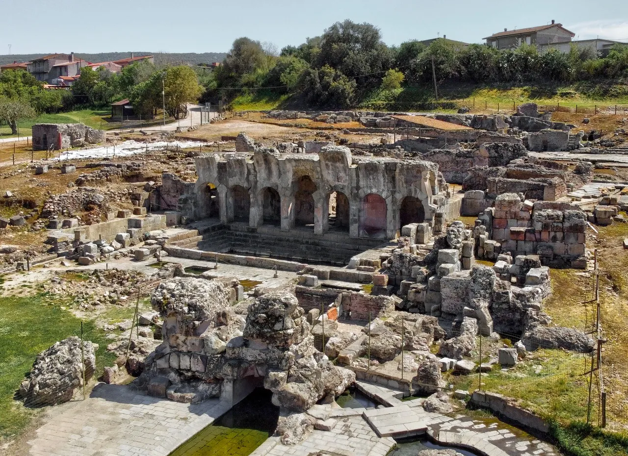 Roman Baths of Fordongianus - Italy