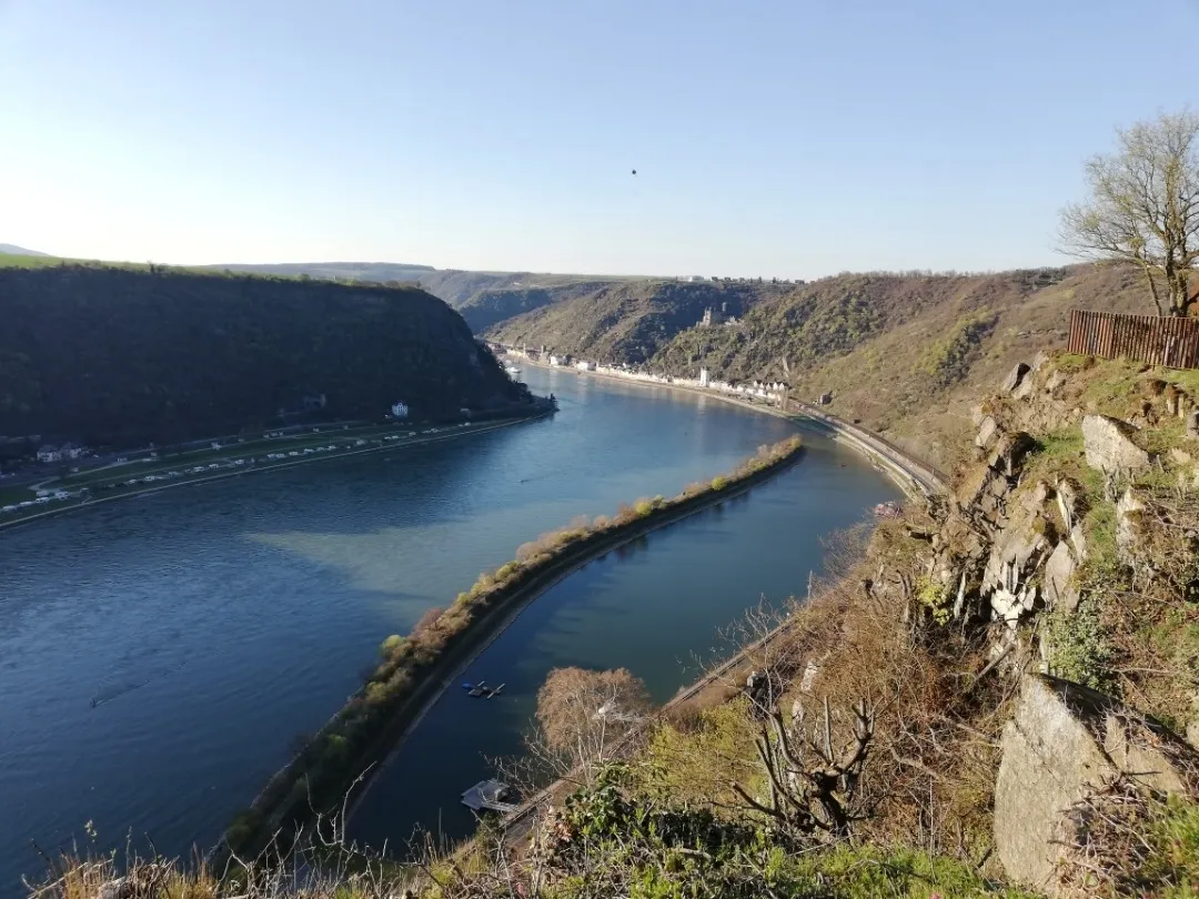 Rhine River - De Loreley Viewpoint, Germany