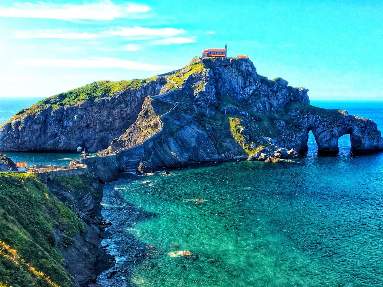 San Juan de Gaztelugatxe - Od Gaztelugatxe Zubia, Spain