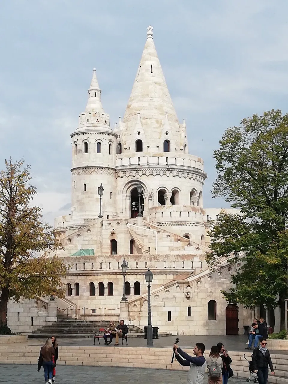 Halászbástya - От Fisherman's Castle, Hungary