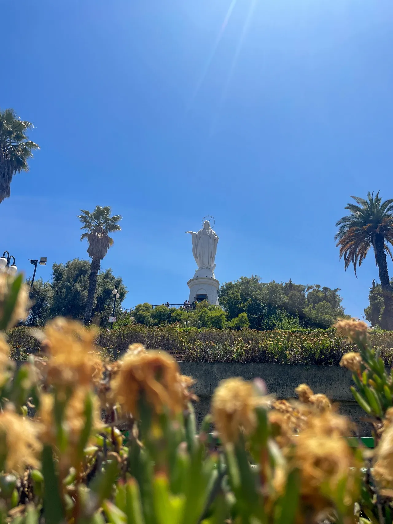 Virgin of the Immaculate Conception - From Parque Metropolitano de Santiago, Chile