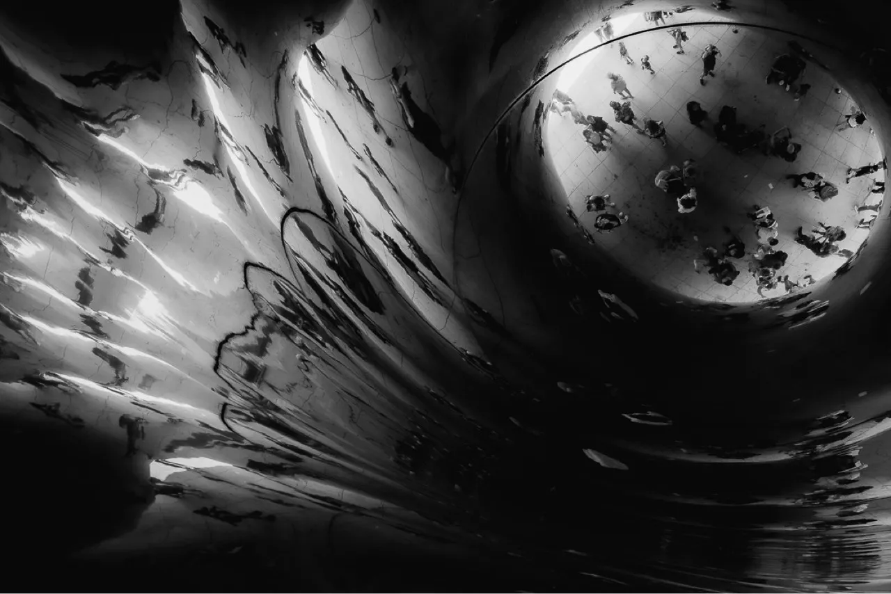 The Bean - Von Under the sculpture, United States