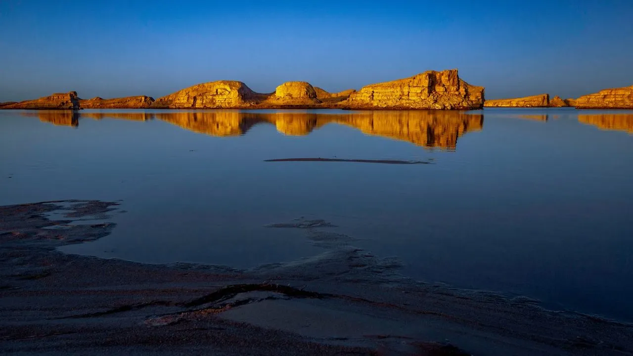 Keluke Lake - From Beach, China