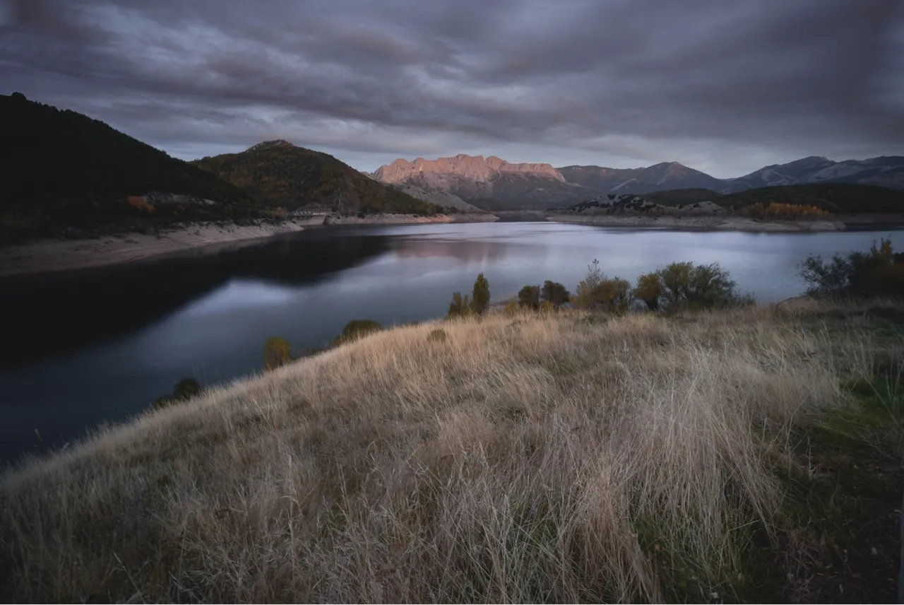 Pantano del Porma - From Mirador embalse del porma, Spain