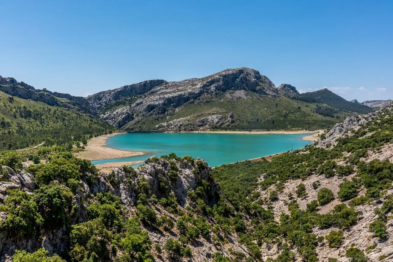 Cúber - Desde Mirador del pantà de Cúber, Spain