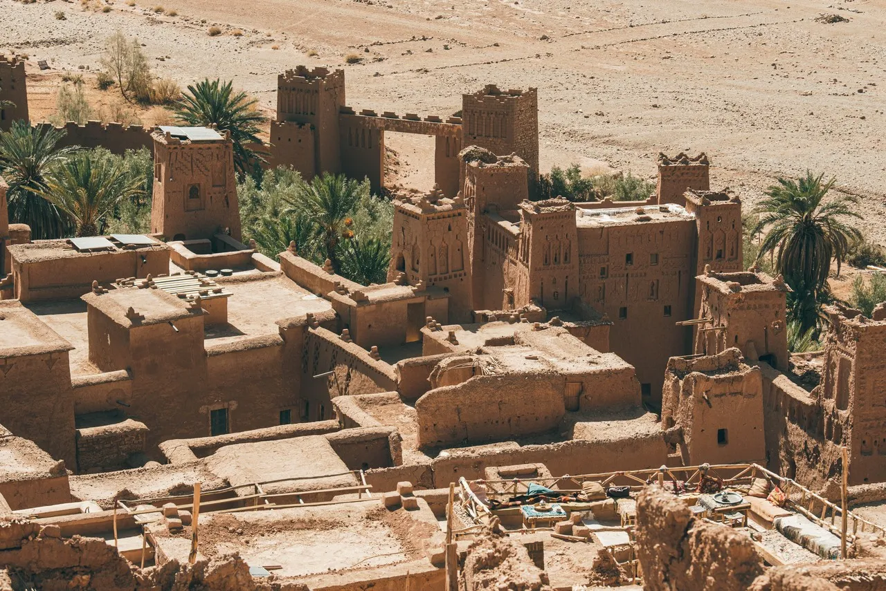 Ksar d'Aït Ben Haddou Sunset point - Morocco