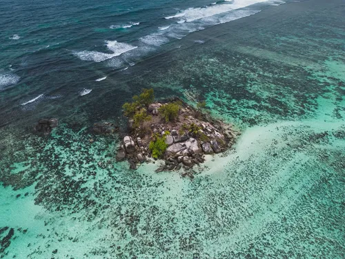 Ile Souris - De Drone, Seychelles