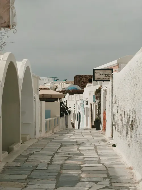 Streets of Oia - From Nik. Nomikou Street, Greece