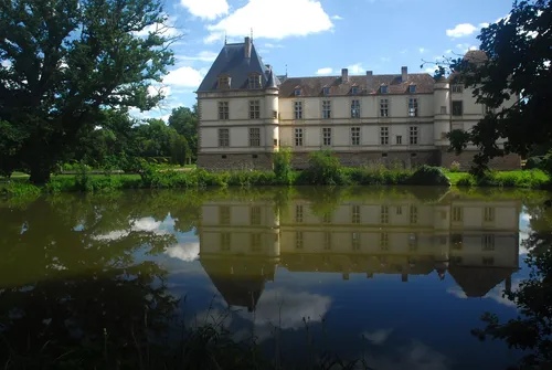 Château de Cormatin - From Pond, France