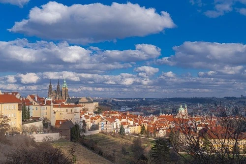 Prague Castle & Old town - Tól től View of Entire Old Town, Czechia