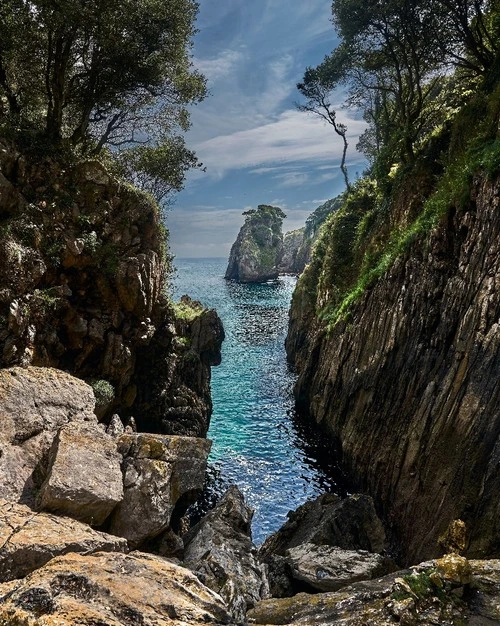Cueva del Pindal - Desde Viewpoint, Spain