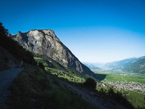 L'Ardève et Leytron - Desde Chemin de la Passerelle, Switzerland