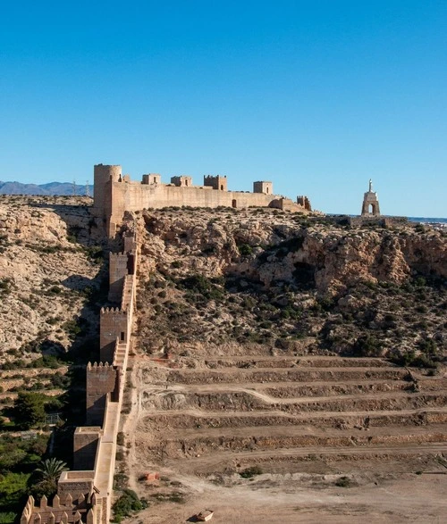 Muralla de Jairán - From Primer Recinto de la Alcazaba de Almeria, Spain