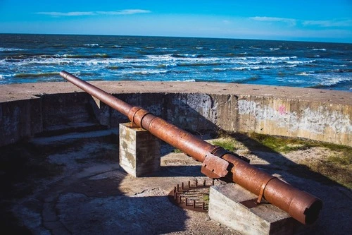 Cannon - من Memel Nord Battery, Lithuania