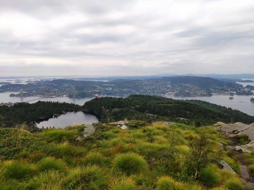 Bergen - Aus Laksevåg Viewpoint, Norway